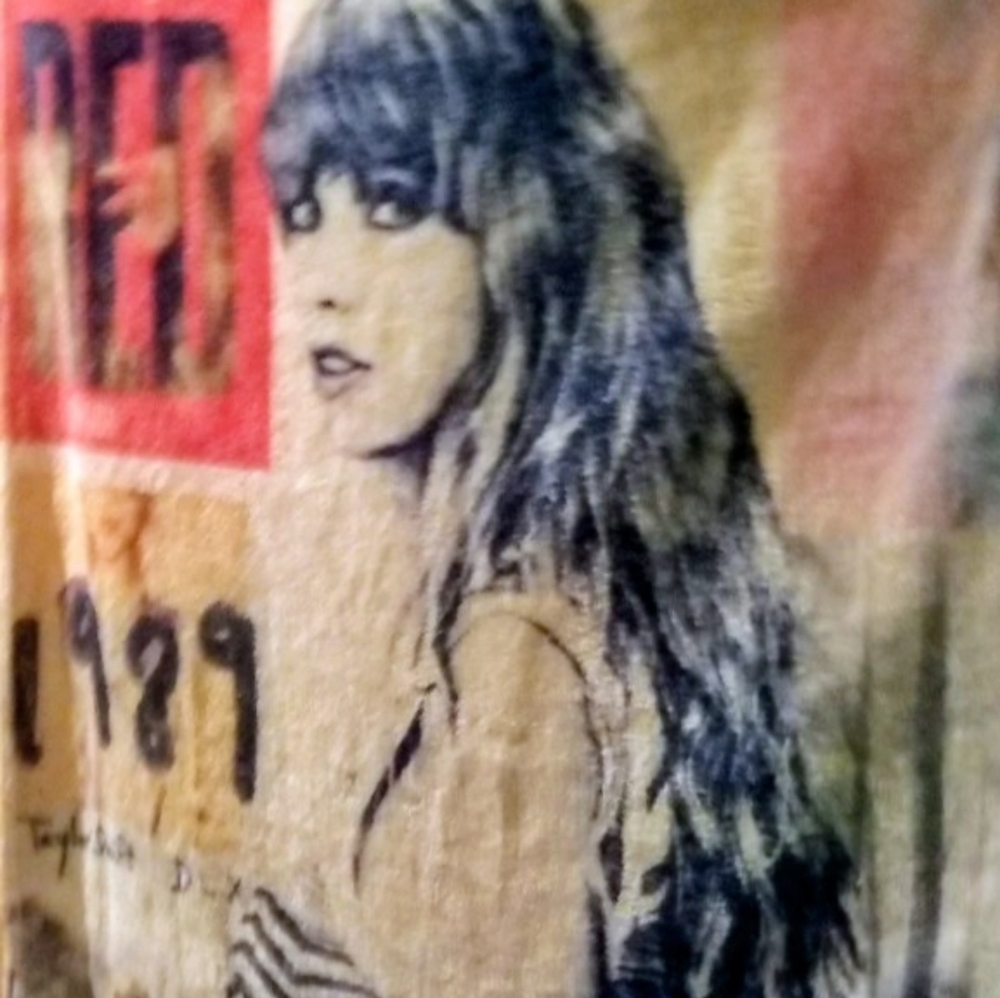 Taylor Swift Eras Throw Blanket